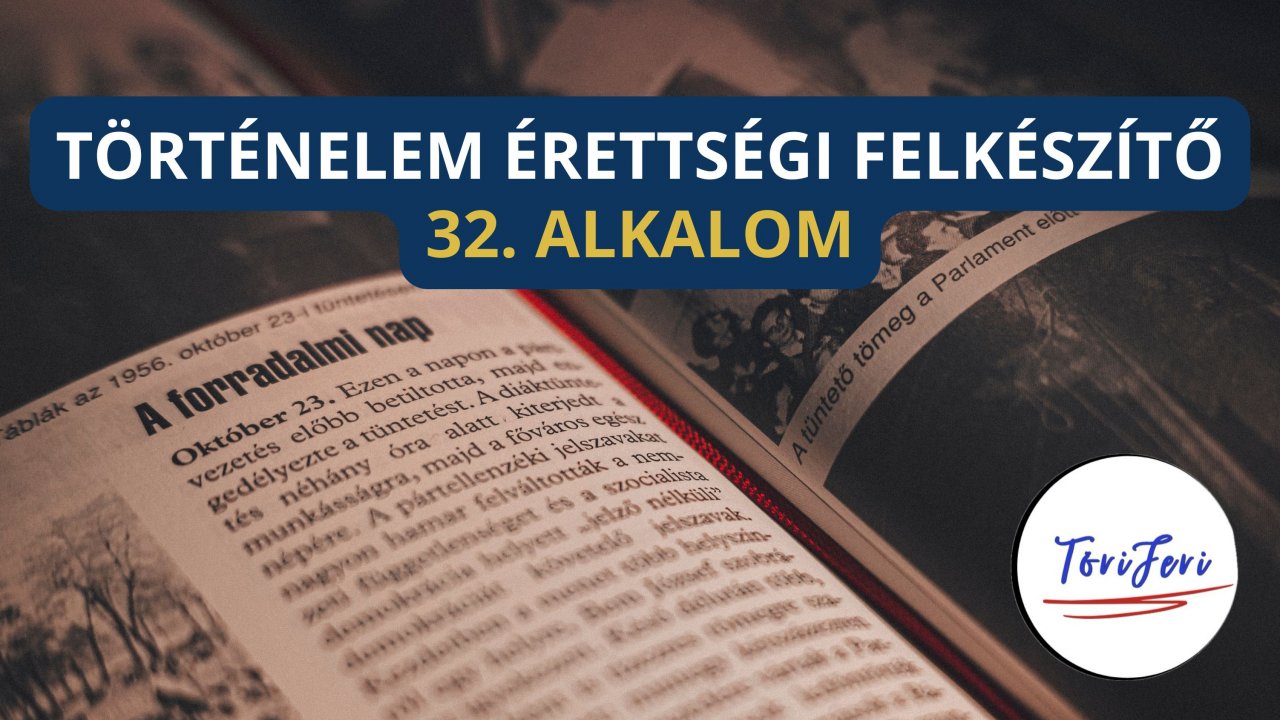 32. Töri érettségi felkészítő hanganyagcsomag