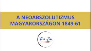Magyarország 1849-61 - Neoabszolutizmus